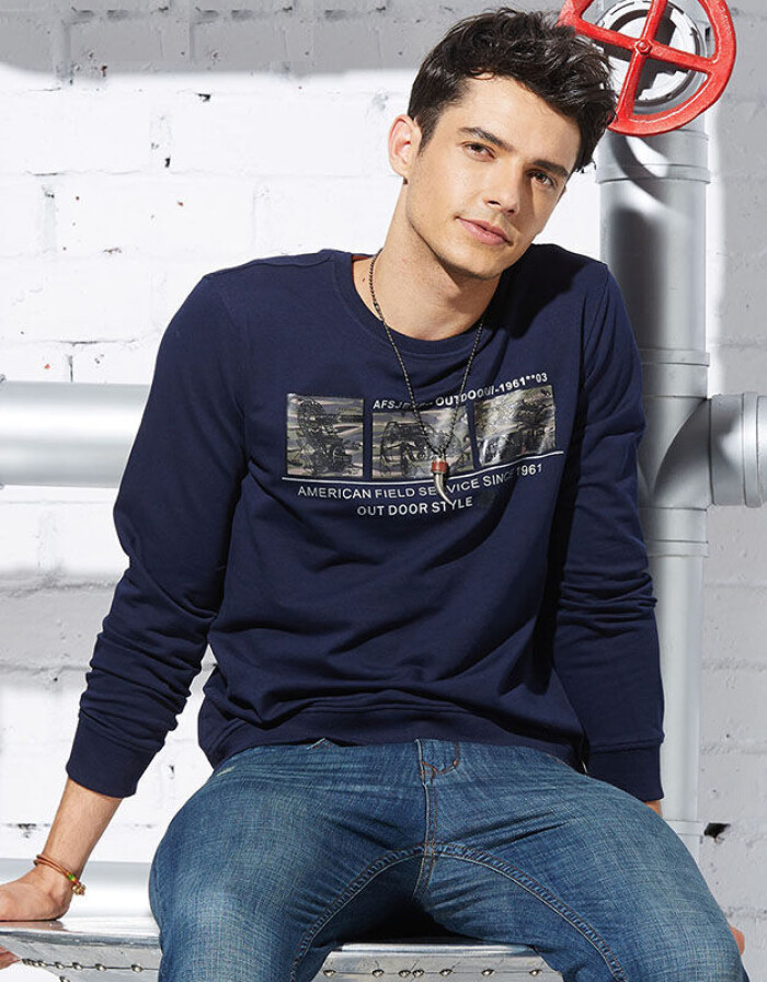 戰地風尚，活力型格 2016秋季男士寬松戰地吉普衛衣穿搭指南